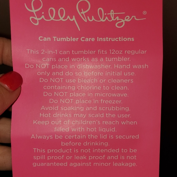 NIB Lilly Pulitzer Flock Full Of Fun Insulated Cup - Picture 4 of 7